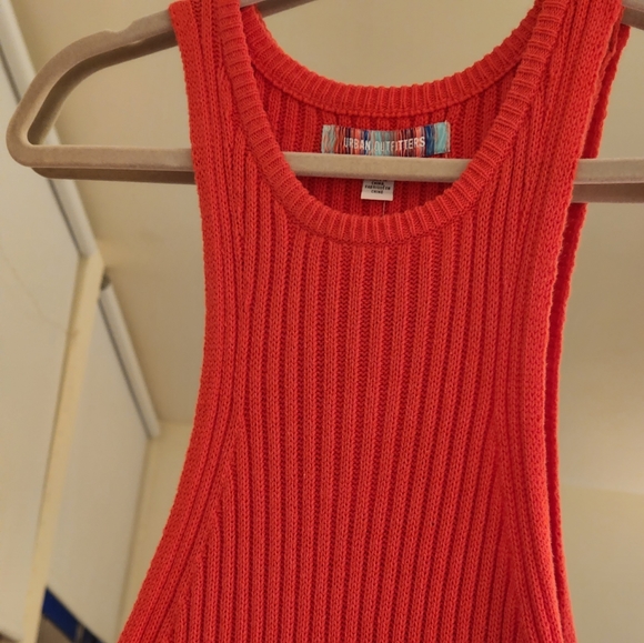 Urban Outfitters Red Knit Bodycon Mini Dress - Picture 4 of 4